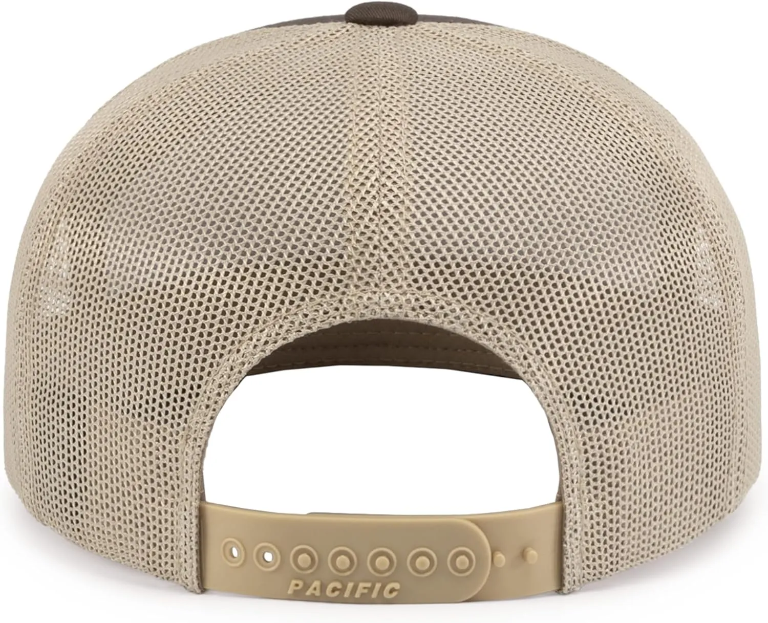 Pacific Headwear 6-Panel Arch Trucker Snapback Cap