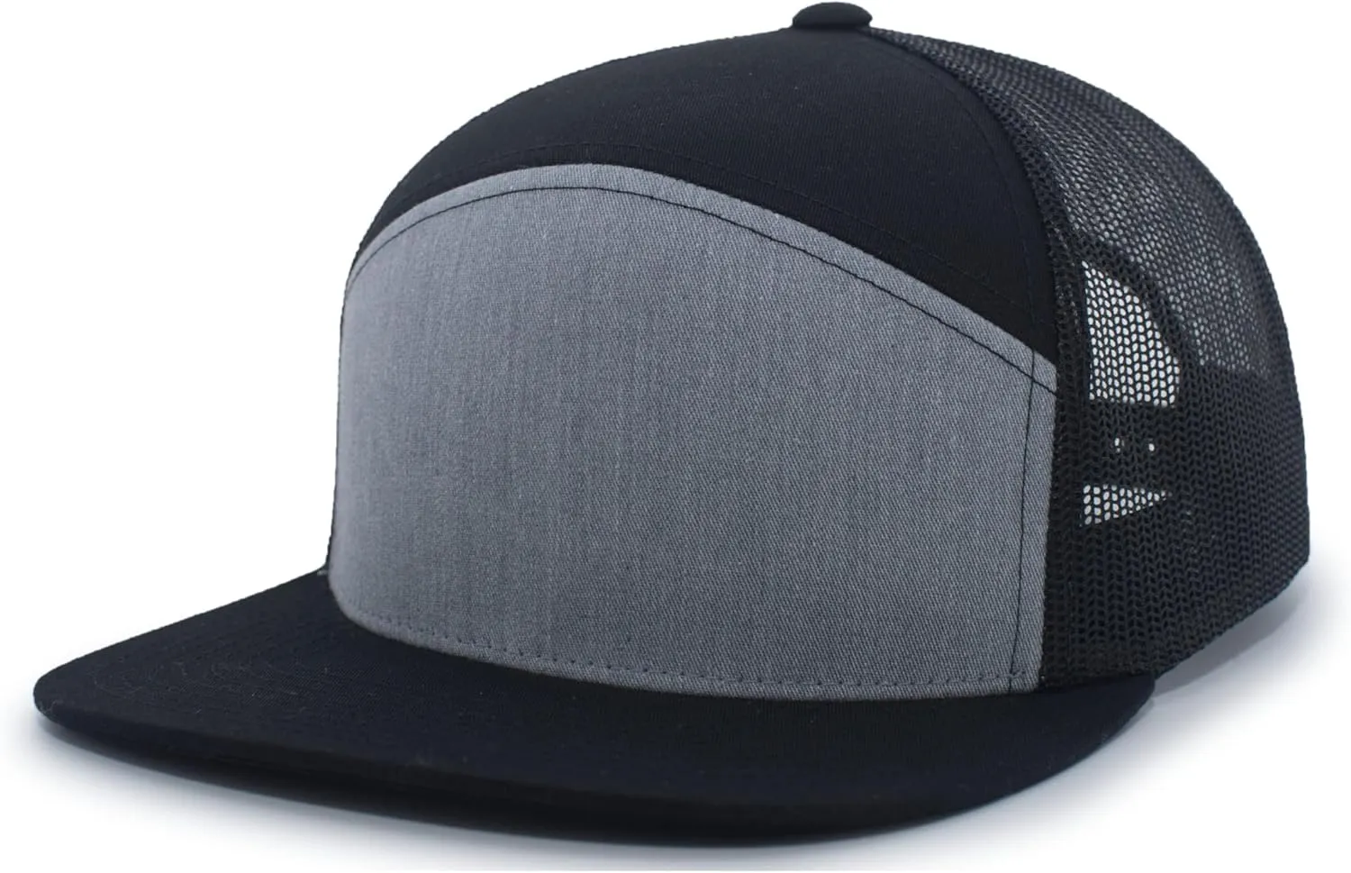 Pacific Headwear 6-Panel Arch Trucker Snapback Cap