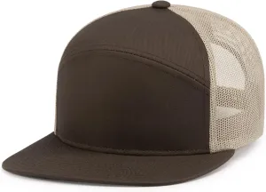 Pacific Headwear 6-Panel Arch Trucker Snapback Cap