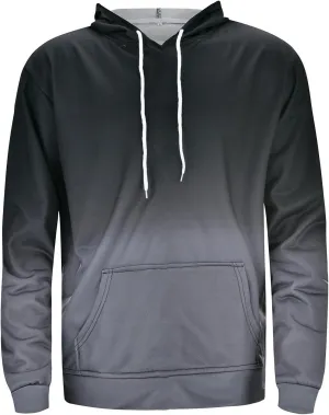 Plain Hoodie Spring And Autumn Casual Short Sleeved Round Neck Solid Color Thin Sweater Top Men'S Fashion Hoodies &