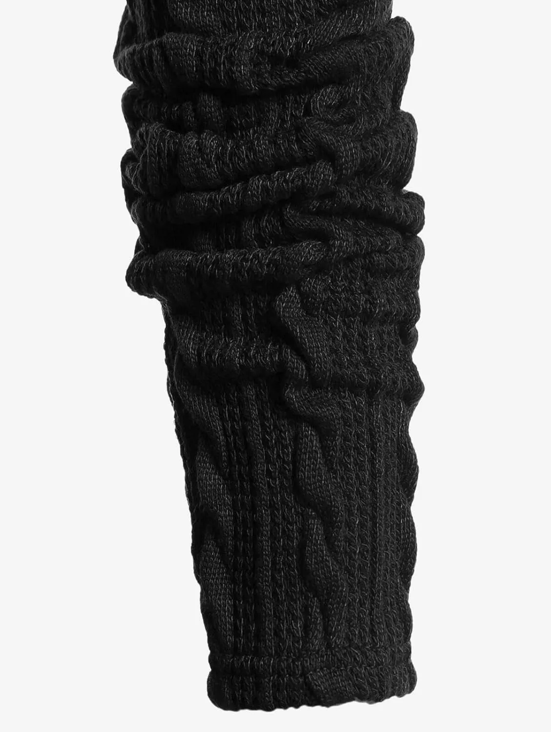 ROSE GAL Women Lace Trim Ruched Cami Tank Top and Hooded Hook Eye Cable Knit Cropped Shrug Sweater