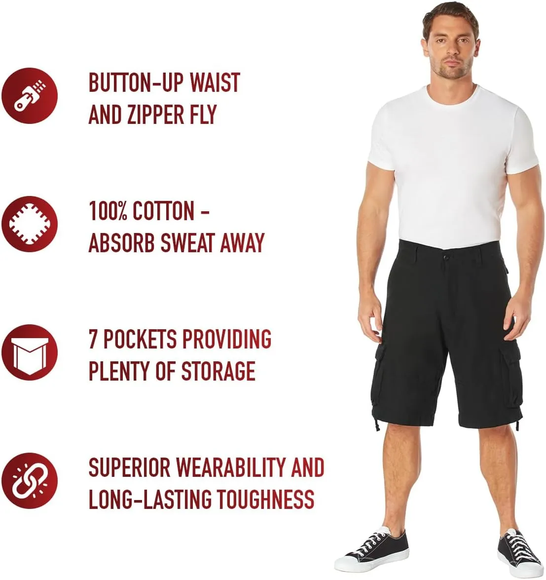 Rothco Vintage Infantry Utility Shorts