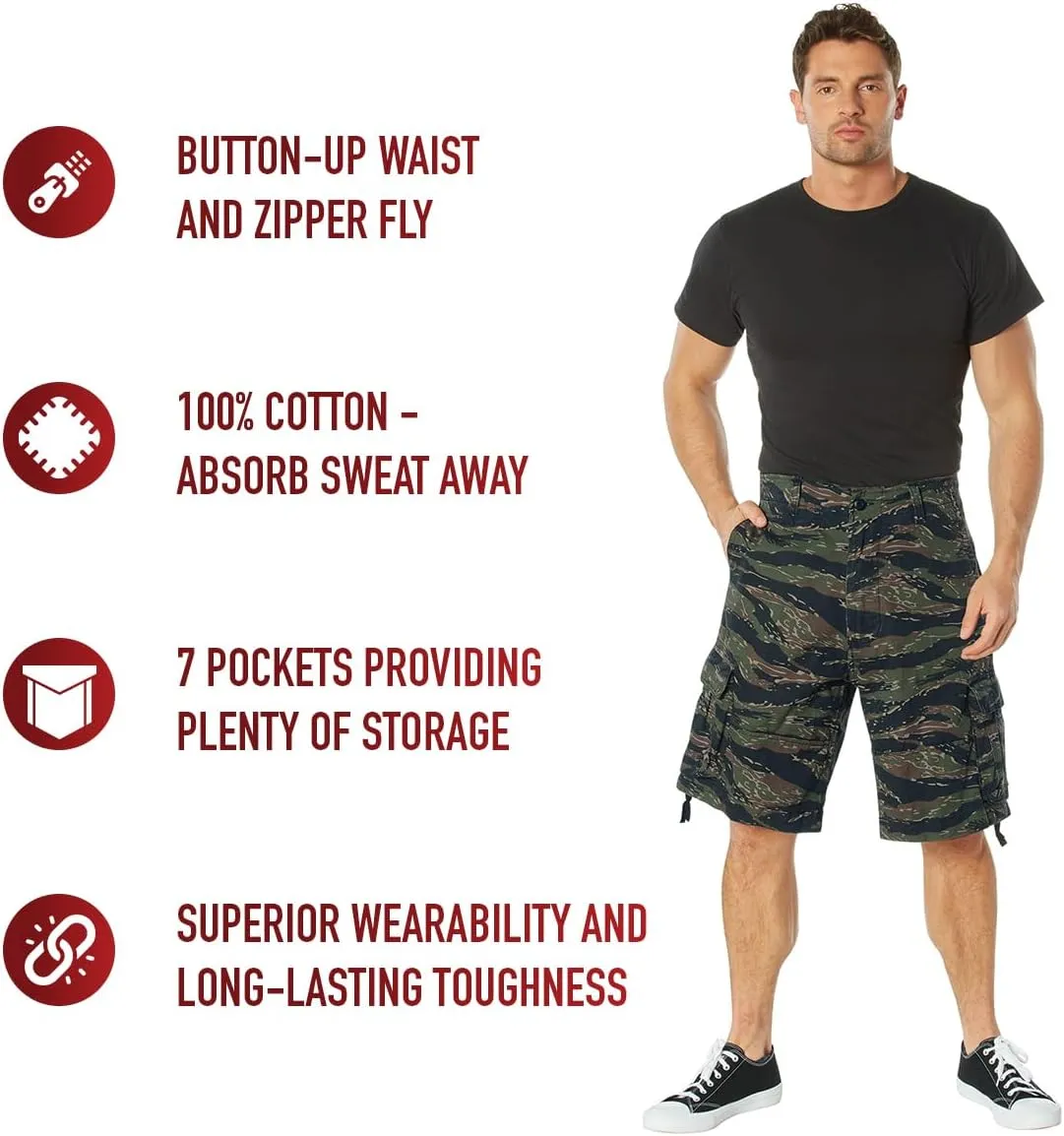 Rothco Vintage Infantry Utility Shorts