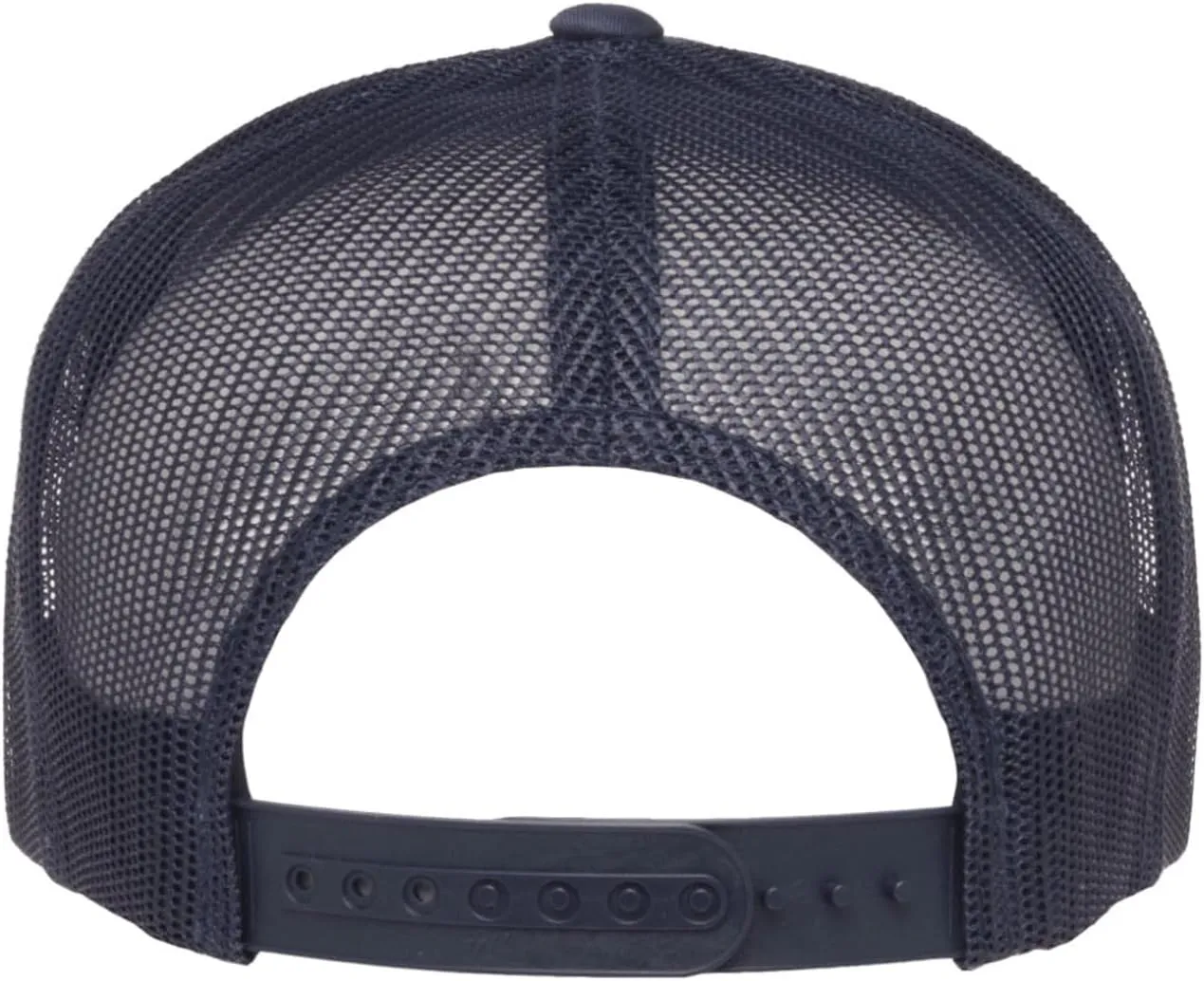 Security Trucker Mesh 5 Panel Snapback Baseball Cap Hat Black