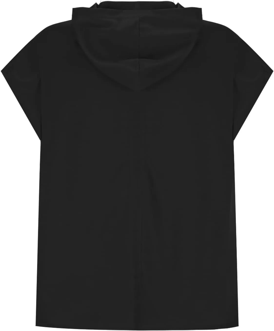 Sleeveless Hoodies for Men Workout Hooded Tank Top Bodybuilding Muscle Cut Off T Shirt Sports Training Gym Hoodies Tops