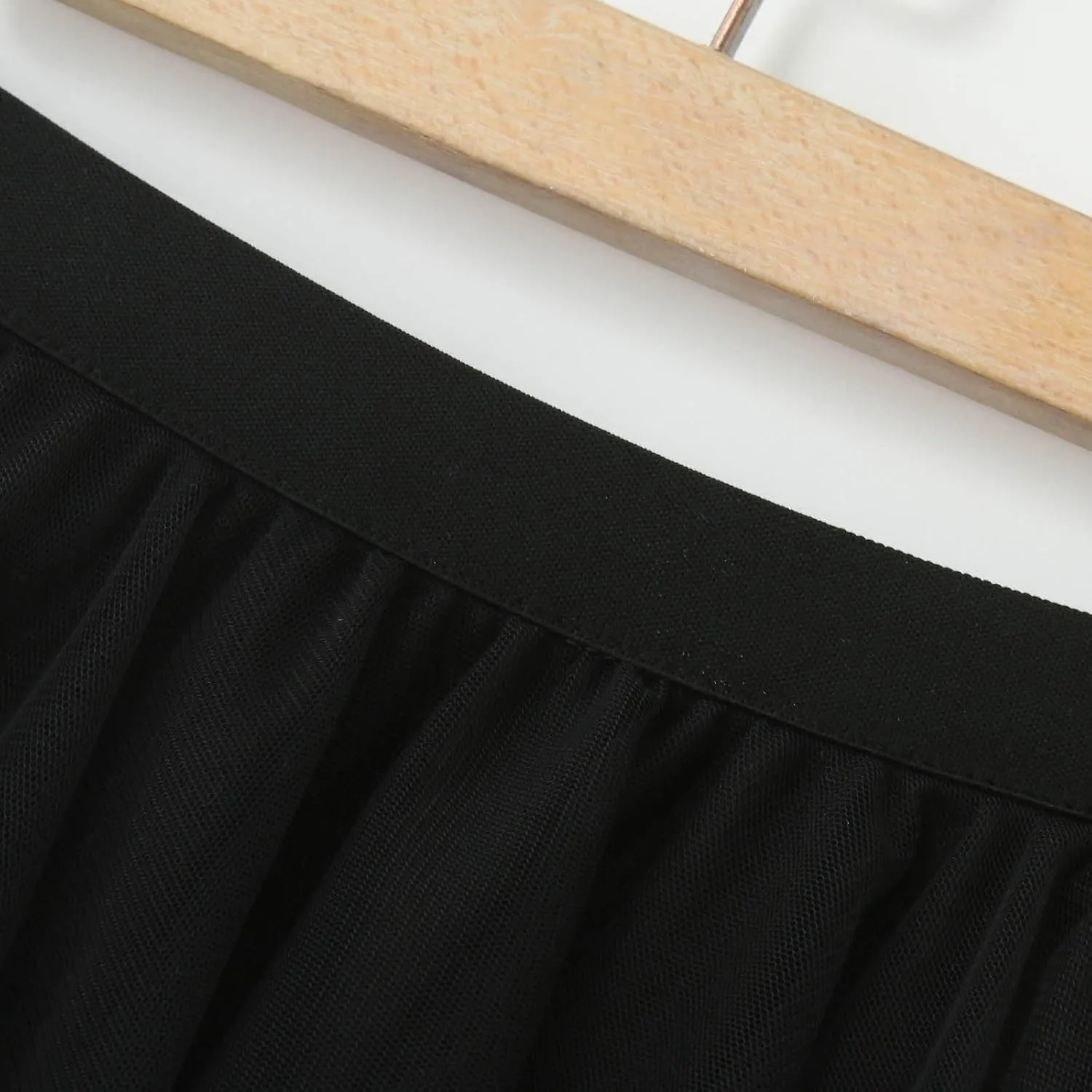 Tulle Midi Skirts for Women High Waisted Flowy Swing A Line Patchwork Asymmetrical Tiered Skirt