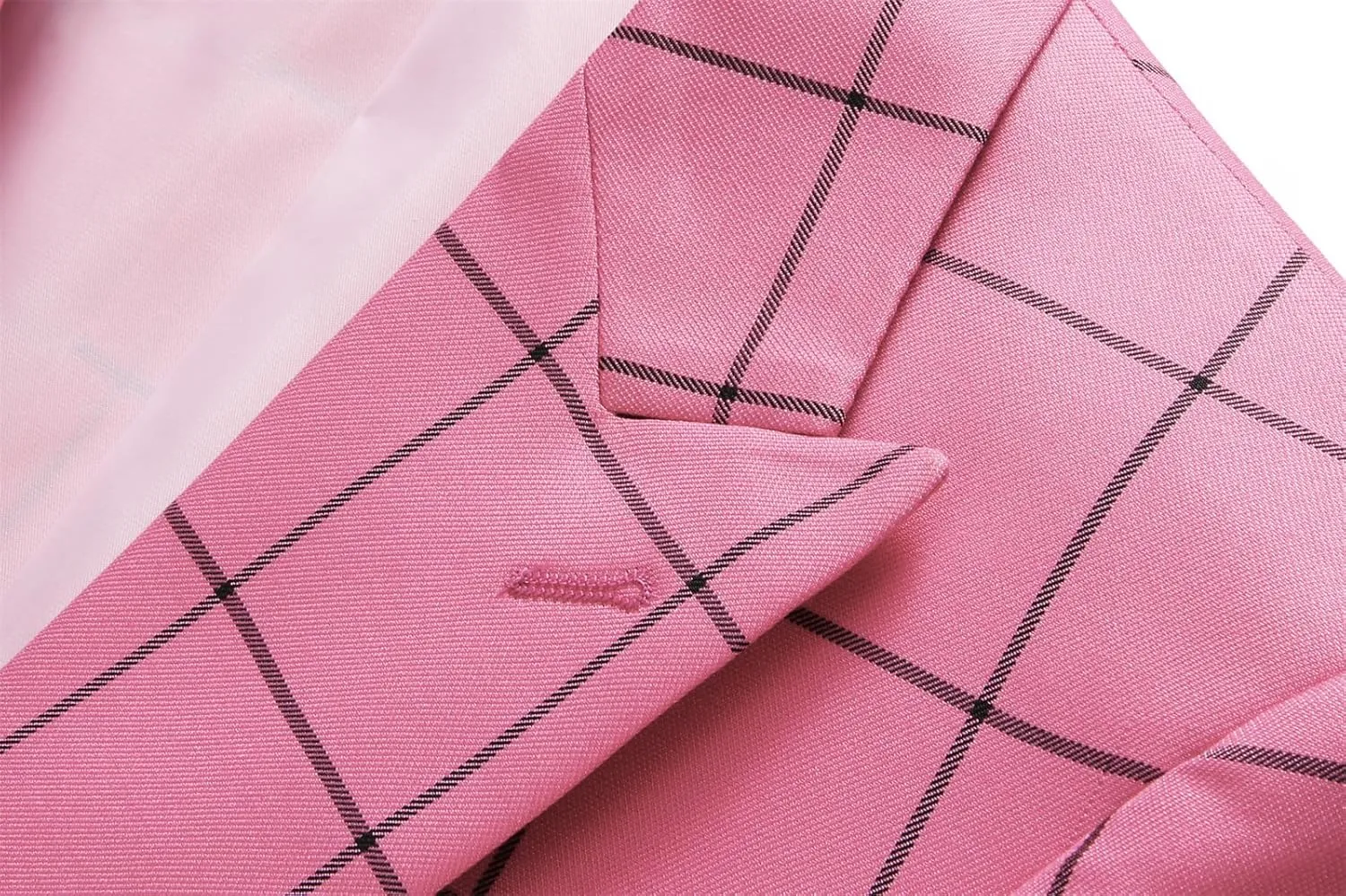 UNINUKOO Men's Blazer Plaid Sport Coat Casual Lightweight Checkered Suit Jacket Summer Jacket Men
