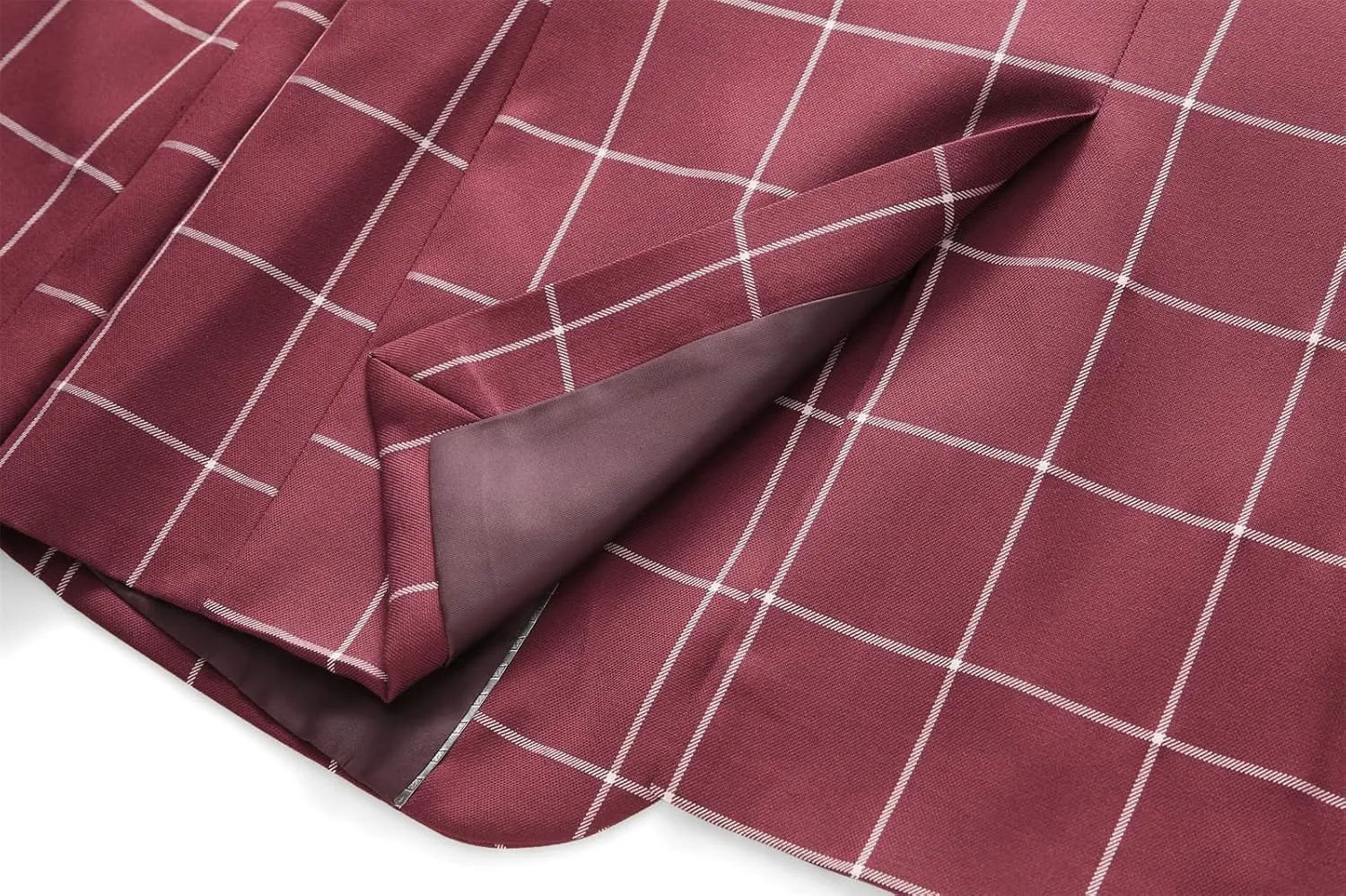 UNINUKOO Men's Blazer Plaid Sport Coat Casual Lightweight Checkered Suit Jacket Summer Jacket Men