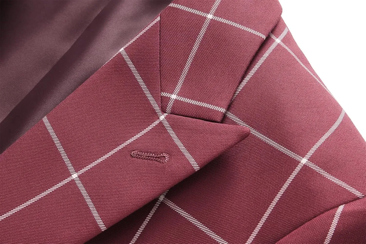 UNINUKOO Men's Blazer Plaid Sport Coat Casual Lightweight Checkered Suit Jacket Summer Jacket Men