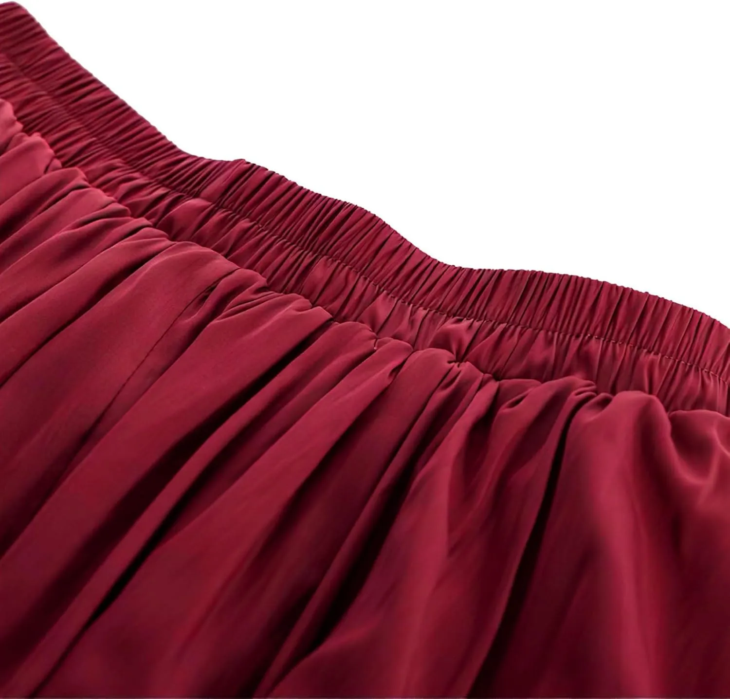 Vintage Renaissance Skirts for Women Double Layered Tiered Long Skirt High Waisted Asymmetrical Ruffle A Line Skirt