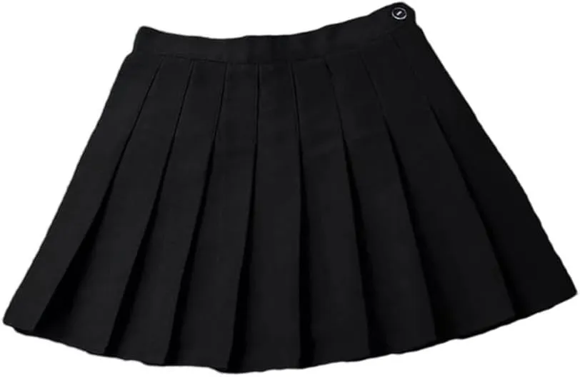 Women Pleated High Waist Mini Skirt Sexy White Micro Ladies Style Summer Mini Skirt