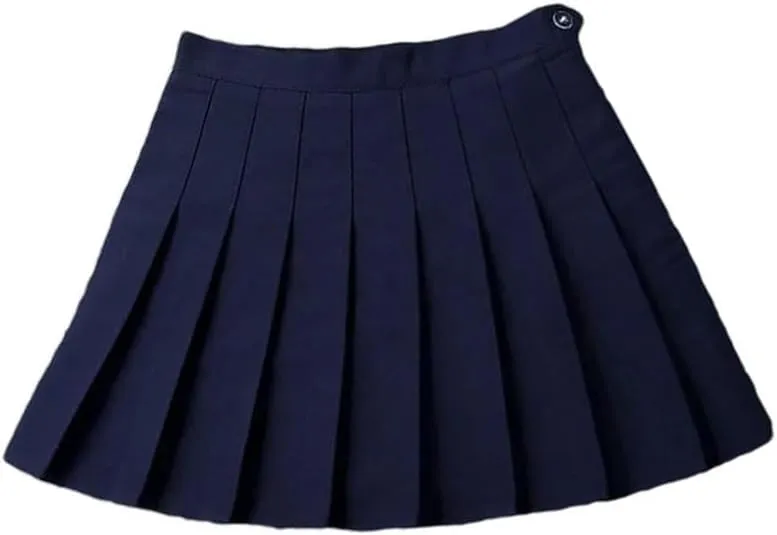 Women Pleated High Waist Mini Skirt Sexy White Micro Ladies Style Summer Mini Skirt