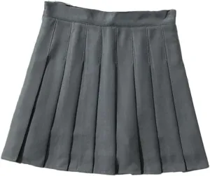 Women Pleated High Waist Mini Skirt Sexy White Micro Ladies Style Summer Mini Skirt