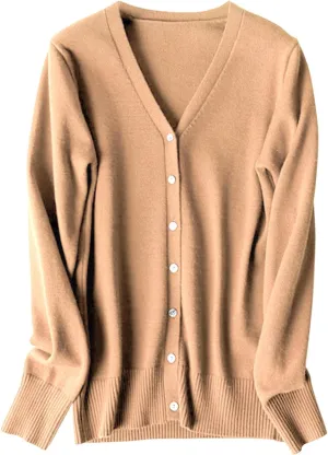 Womens 2024 Fall Fashion Cardigan Sweaters Lightweight V Neck Button Ribbed Knit Jumpers Comfy Open Front Casual Top