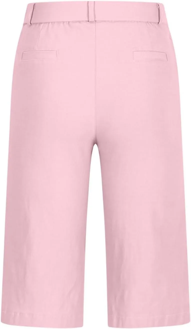 Women's Bermuda Shorts, Summer Straight Leg Chino Dressy Bike Shorts High Waisted Office Casual Party Sweat Shorts