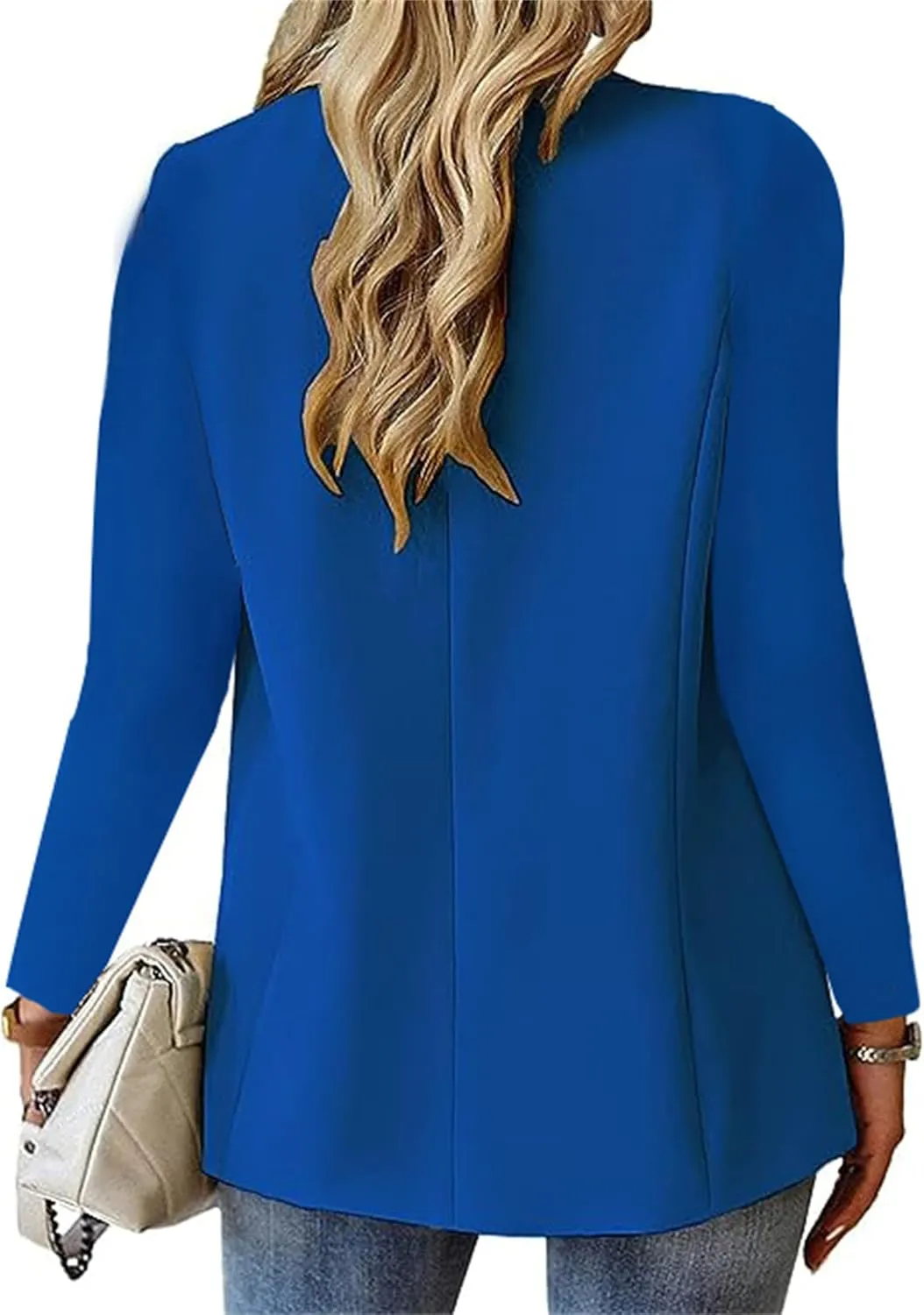 Womens Blazers for Work Professional Suit Jackets Dressy Long Sleeve Blazer Business Casual Outfits Work Office Blazer