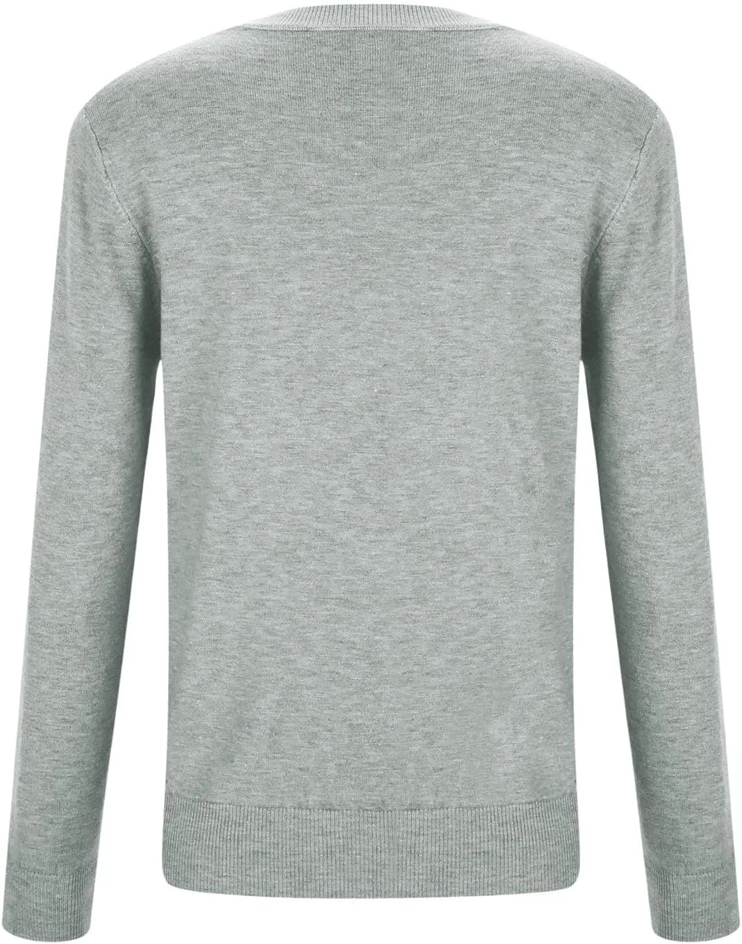 Women's Loose Pullover Sweaters 2024 Fall Winter Clothes Crew Neck Slouchy Long Sleeve Casual Knitted Tops