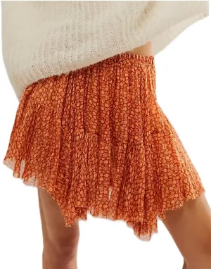 Womens Low Rise Lace Mini Skirt Y2k Pleated Ruffle Short Skirt Flowy Asymmetrical Underskirt Fairy Half Slip Skirts