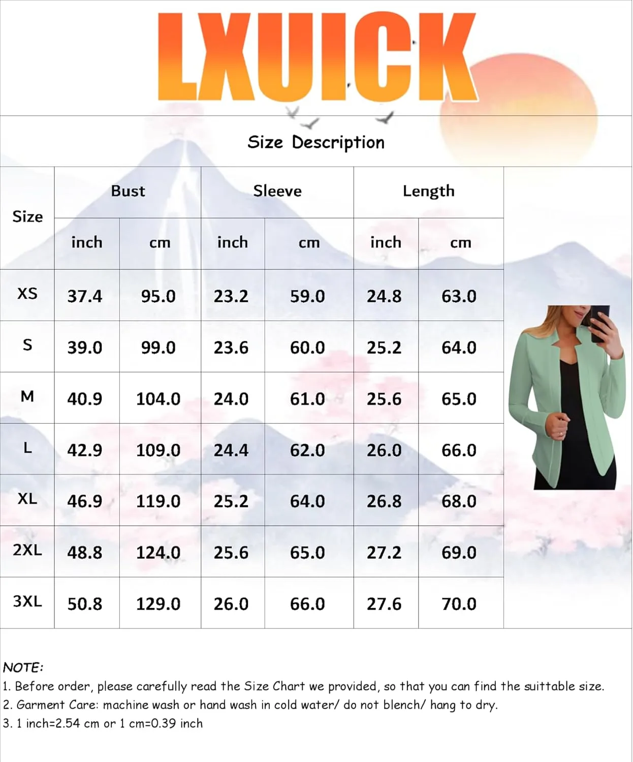 Womens Open Front Solid Color Slim Fit Blazer Office Plus Size Jacket Long Sleeve Lightweight Blazers