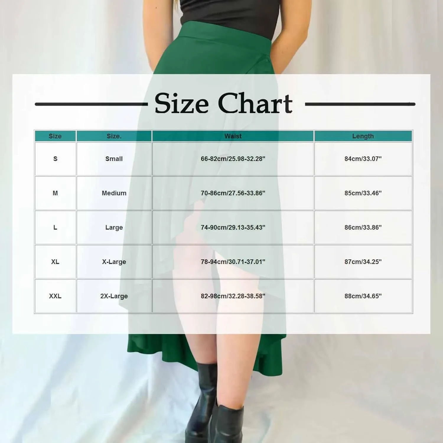 Womens Slit Split Ruffle Long Skirts High Waisted Summer Flowy Maxi Skirt Boho High Low Asymmetrical Midi Beach Skirt