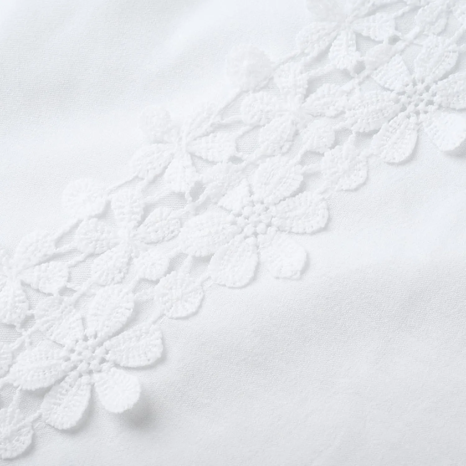 Womens Summer Boho Eyelet Embroidery Lace Trim V Neck Sleeveless Sundress Beach Vacation Loose Knee Length Tank Dress