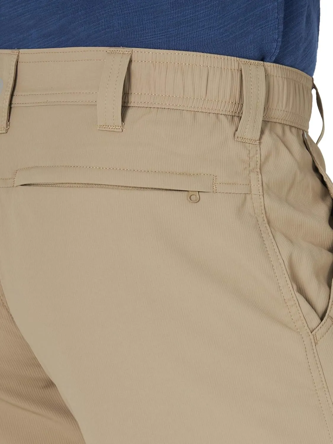 Wrangler Authentics Men's Performance Side Elastic Utility Short