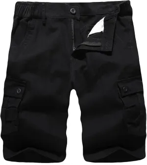zeetoo Camo Shorts for Men Classic Relaxed Fit Cargo Short Multi-Pocket Outdoor Shorts